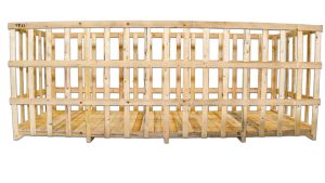 gabbie in legno doppia presa